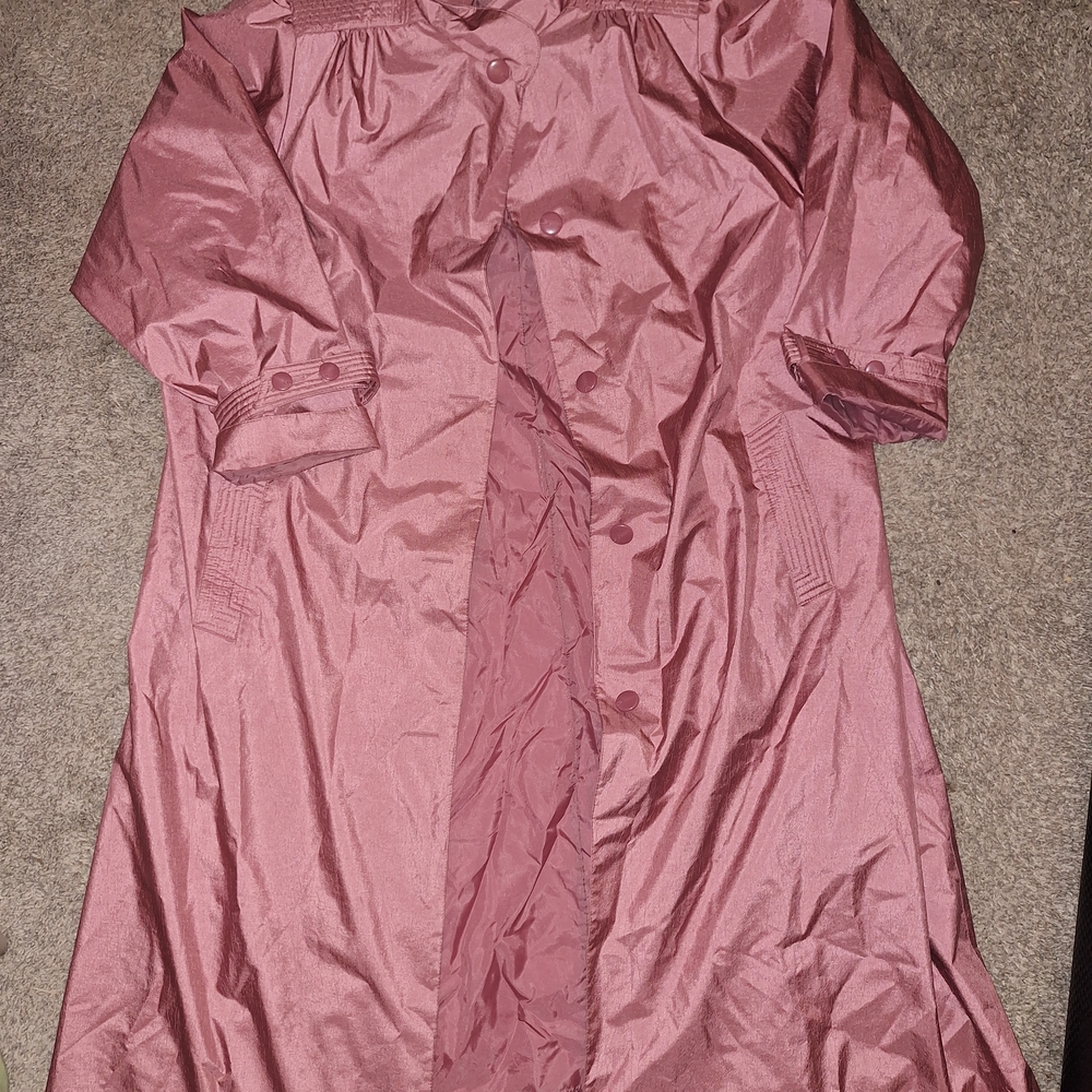 Worthington Pink Satin Coat